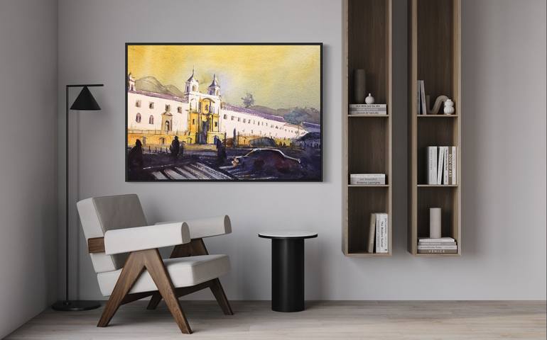 Original Illustration Travel Painting by Ryan Fox Aws Nws Twsa