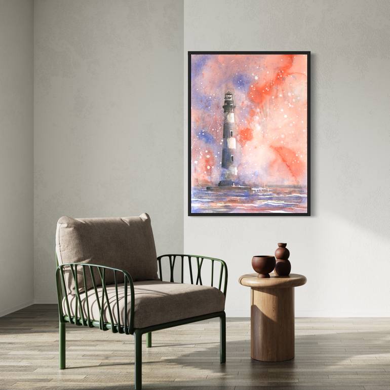 Original Impressionism Beach Painting by Ryan Fox Aws Nws Twsa
