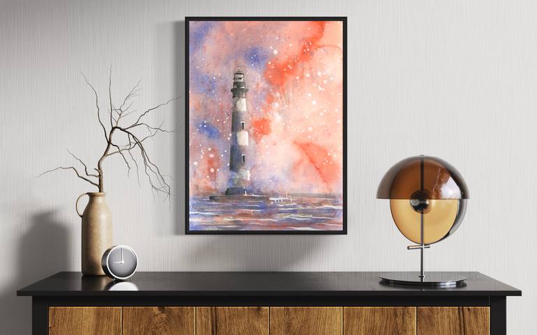 Original Impressionism Beach Painting by Ryan Fox Aws Nws Twsa