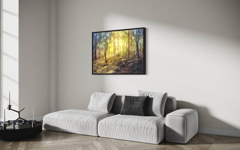 Original Expressionism Landscape Painting by Ryan Fox Aws Nws Twsa