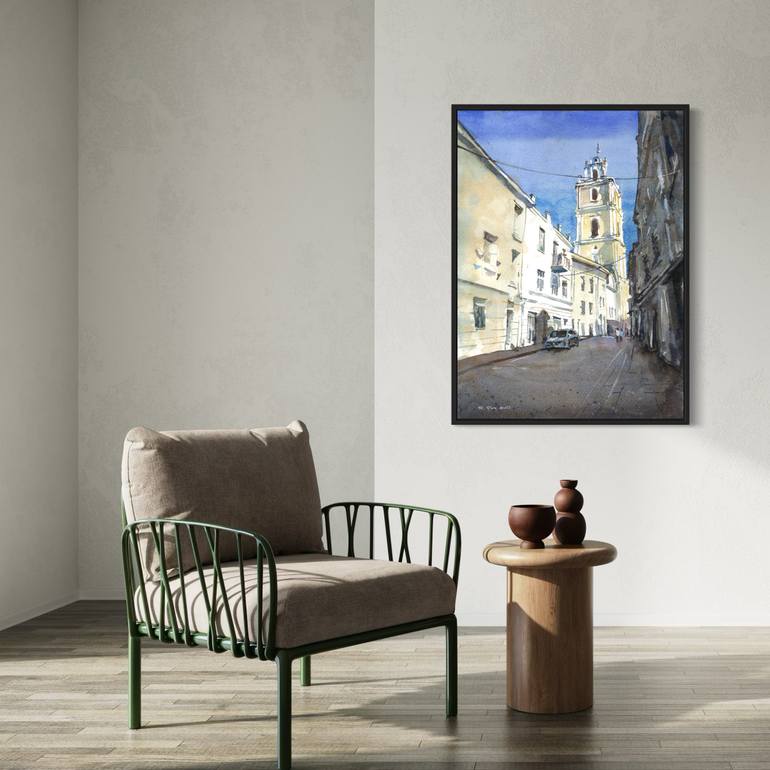 Original Impressionism Travel Painting by Ryan Fox Aws Nws