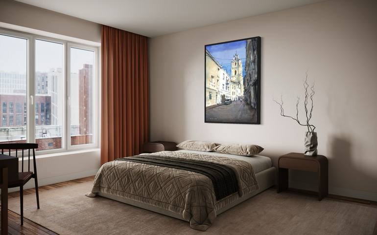 Original Impressionism Travel Painting by Ryan Fox Aws Nws