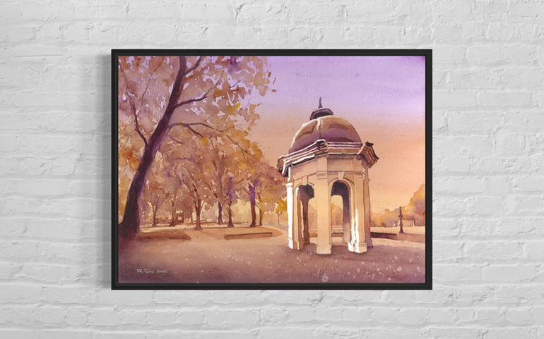 Original Documentary Landscape Painting by Ryan Fox Aws Nws Twsa