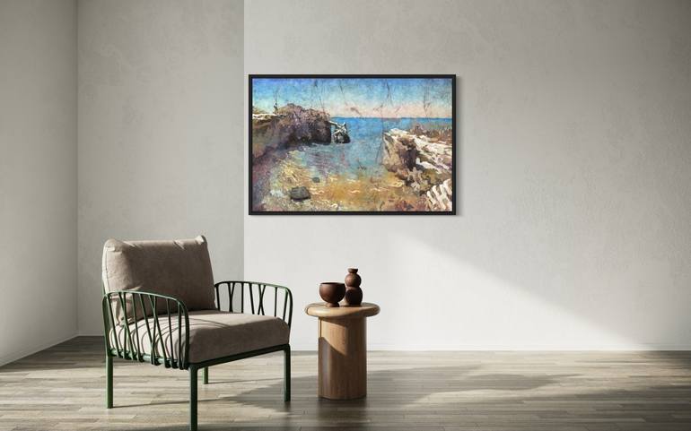 Original Impressionism Landscape Painting by Ryan Fox Aws Nws