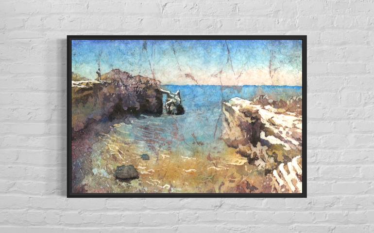 Original Impressionism Landscape Painting by Ryan Fox Aws Nws