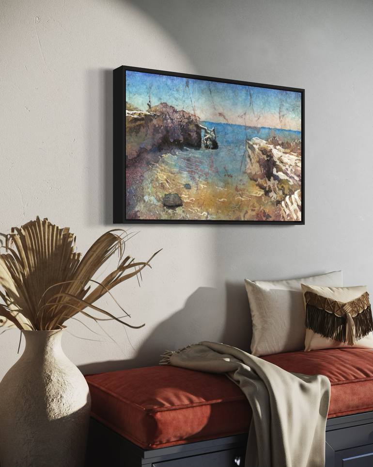 Original Impressionism Landscape Painting by Ryan Fox Aws Nws