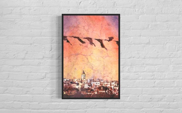 Original Impressionism Travel Painting by Ryan Fox Aws Nws