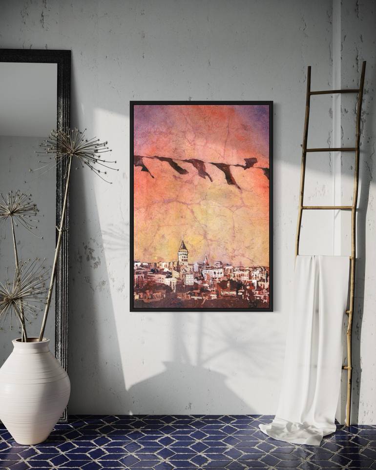 Original Impressionism Travel Painting by Ryan Fox Aws Nws