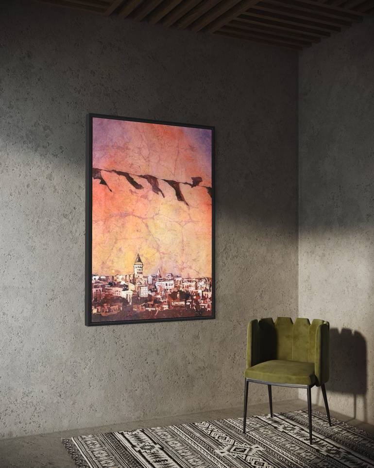 Original Impressionism Travel Painting by Ryan Fox Aws Nws