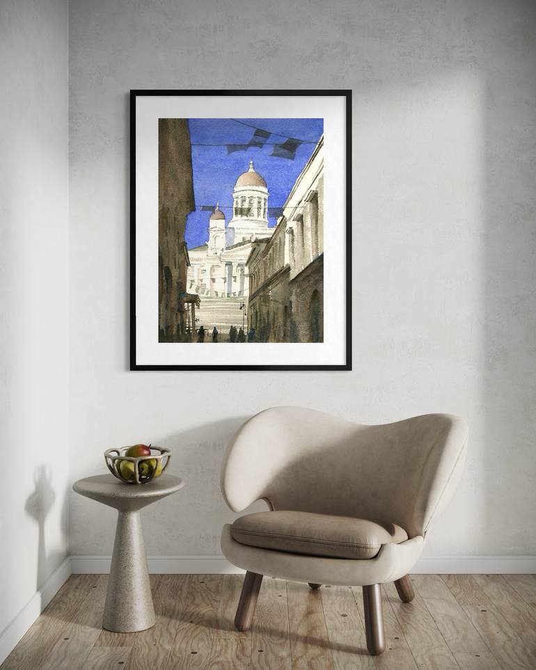 Original Impressionism Travel Painting by Ryan Fox Aws Nws Twsa