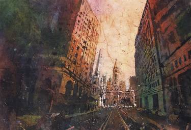 Print of Architecture Paintings by Ryan Fox AWS