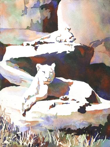 Original Animal Paintings by Ryan Fox AWS