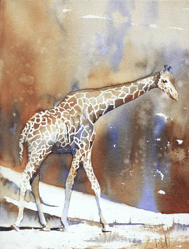 Original Documentary Animal Paintings by Ryan Fox AWS