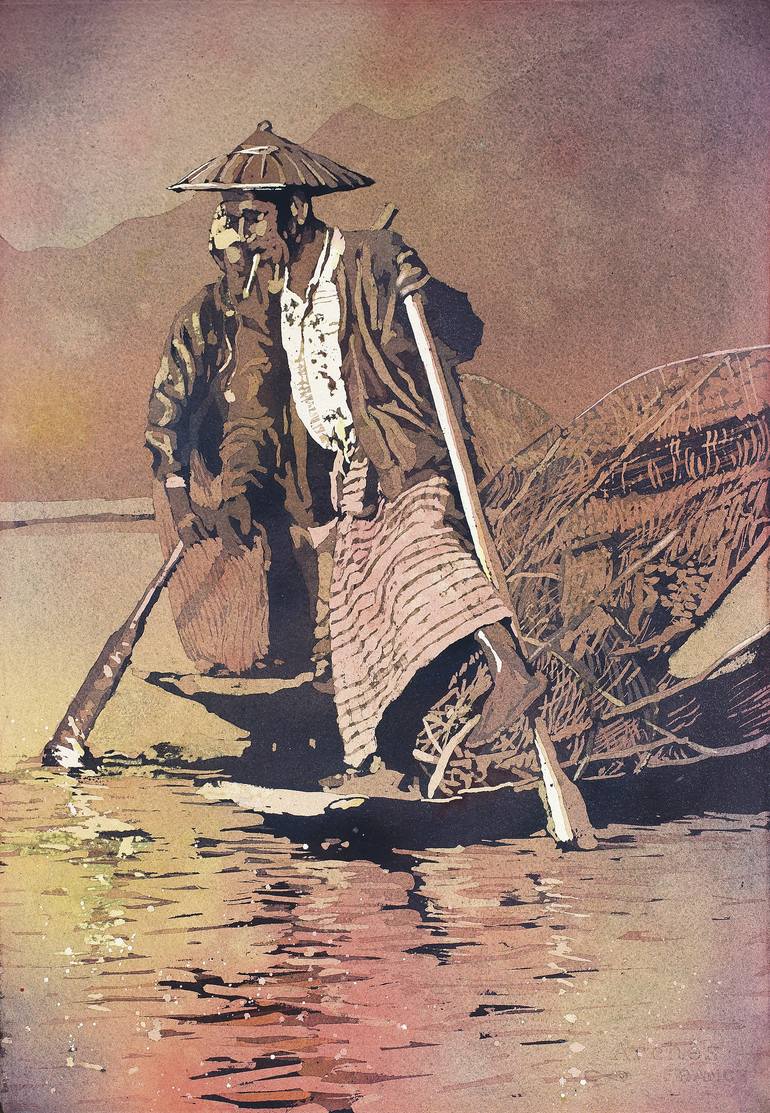 Print of Documentary Travel Paintings by Ryan Fox Aws