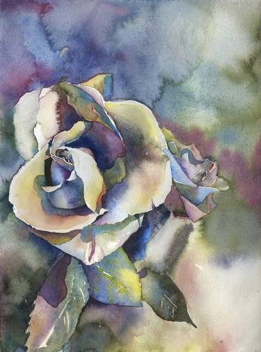 Original Documentary Floral Paintings by Ryan Fox AWS