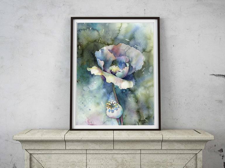 Original Floral Painting by Ryan Fox AWS