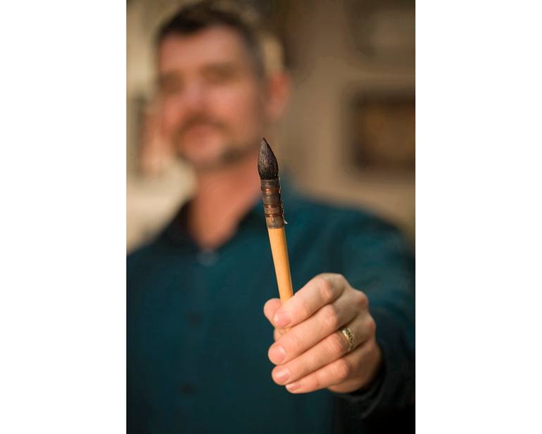 Original Documentary Beach Painting by Ryan Fox Aws Nws