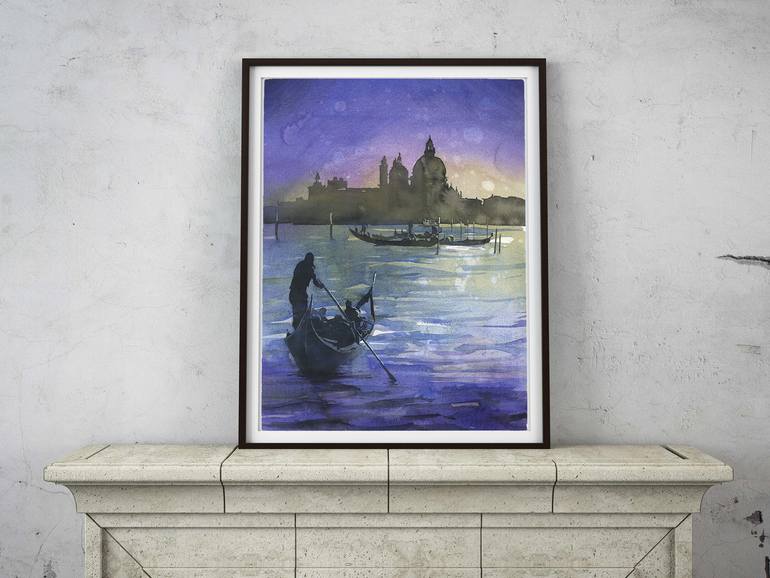 Original Documentary Travel Painting by Ryan Fox Aws Nws Twsa