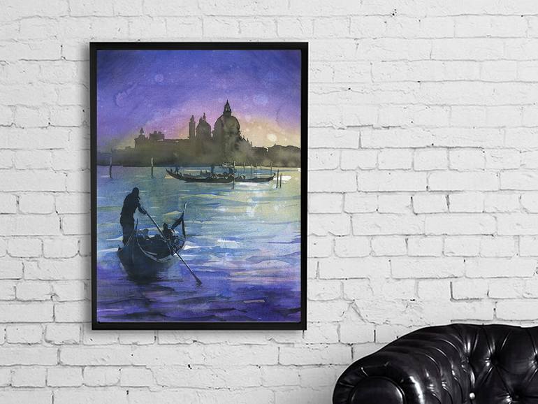 Original Documentary Travel Painting by Ryan Fox Aws Nws Twsa