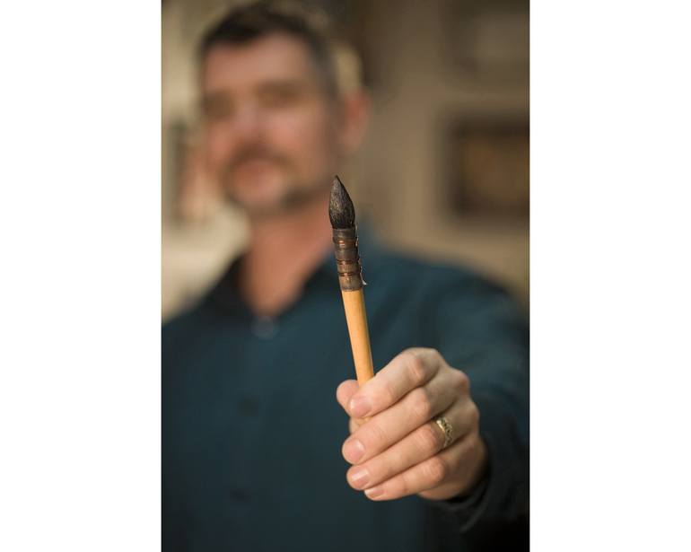 Original Documentary Transportation Painting by Ryan Fox Aws Nws