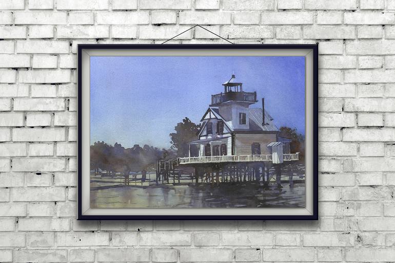 Original Other Architecture Painting by Ryan Fox Aws Nws Twsa