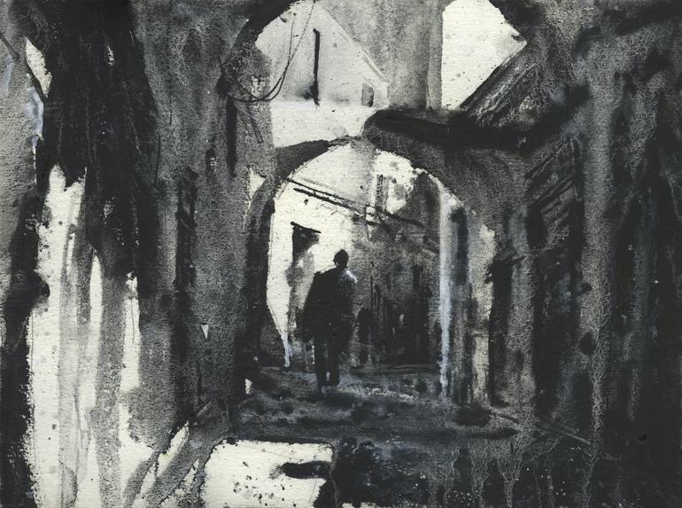 Print of Fine Art Architecture Paintings by Ryan Fox Aws