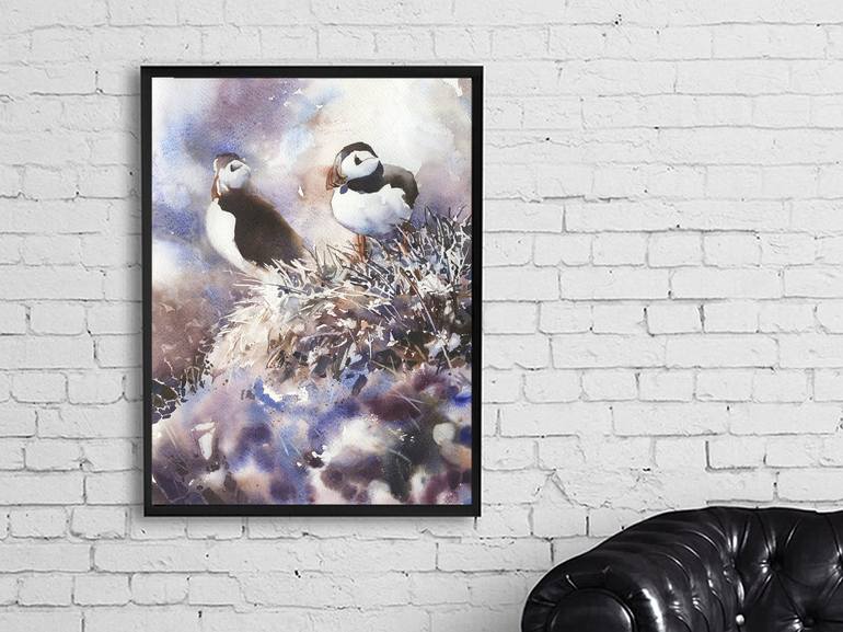 Original Documentary Animal Painting by Ryan Fox AWS