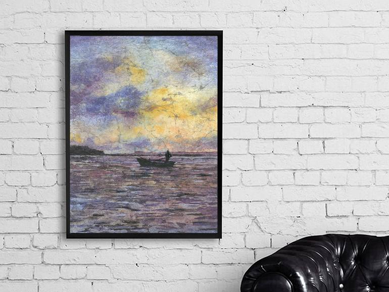 Original Documentary Beach Painting by Ryan Fox Aws Nws Twsa