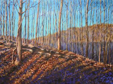 Original Fine Art Nature Painting by Anna Kutishcheva