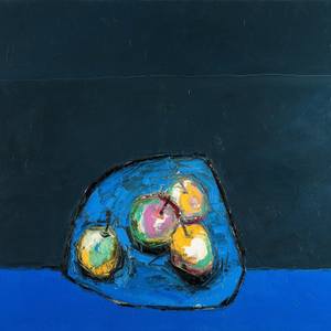 Blue plate