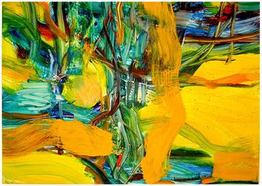 Original Abstract Paintings by Theo Radic