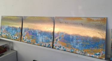 Original Abstract Expressionism Landscape Paintings by Jenny-wren Price
