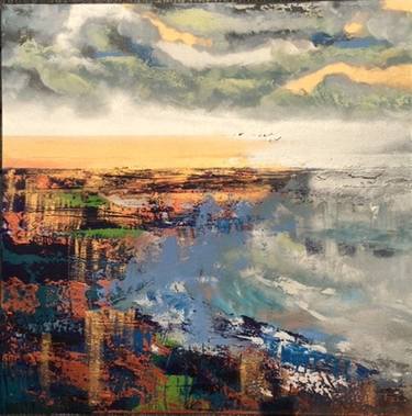 Original Abstract Expressionism Landscape Paintings by Jenny-wren Price