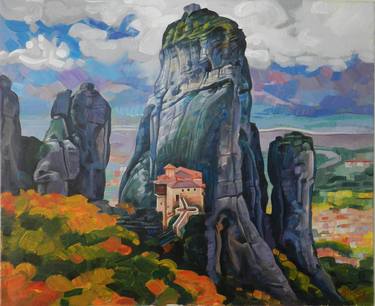 Print of Impressionism Landscape Paintings by Artan Kola