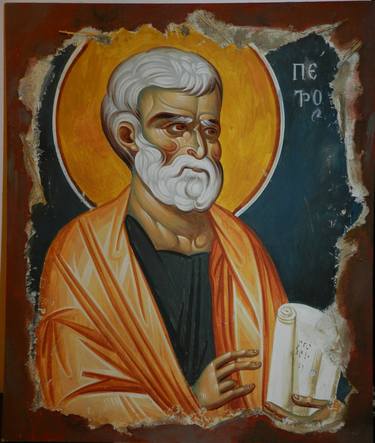 Saint Peter (Agios Petros ,fresco) thumb