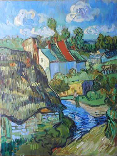 Print of Expressionism Landscape Paintings by Artan Kola