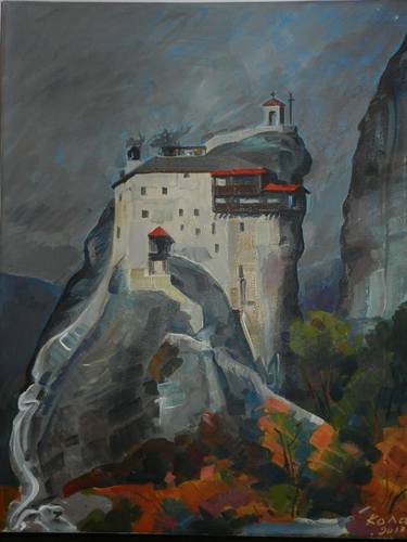 Rain in Meteora thumb