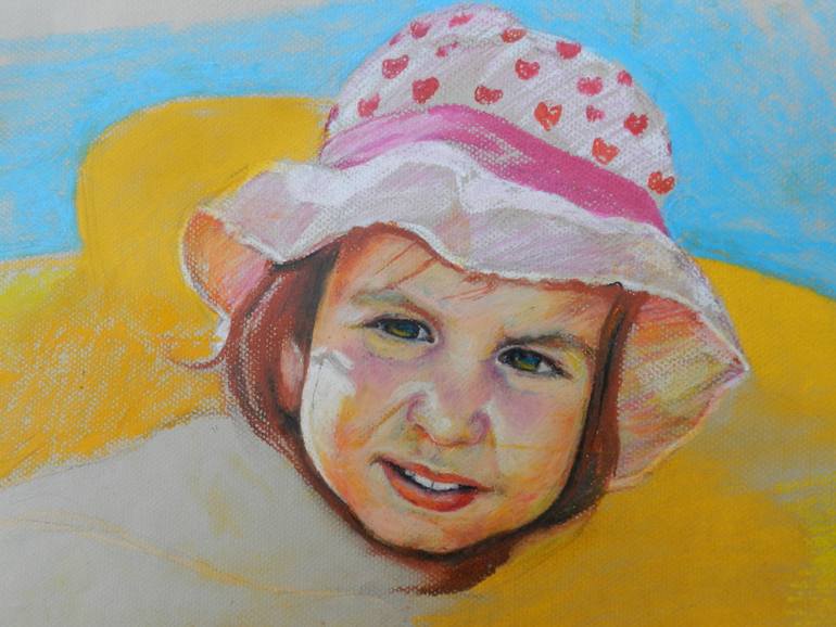Original Portraiture People Painting by Artan Kola