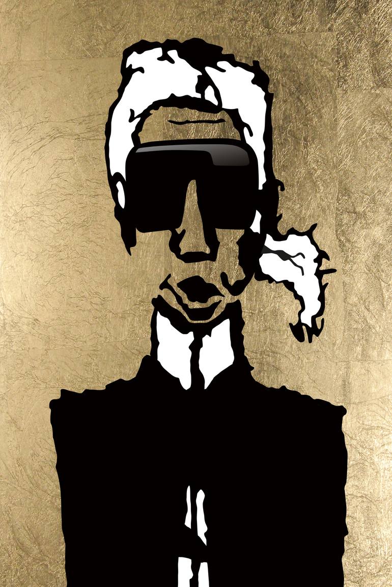 KARL LAGERFELD - Edition of 20 Mixed Media by Thomas Rosenthal | Saatchi Art