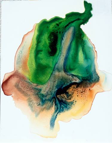 Original Abstract Fantasy Painting by Volker Ehrig