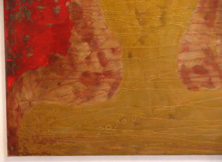 Original Art Deco Abstract Painting by Roman Bordos Bro