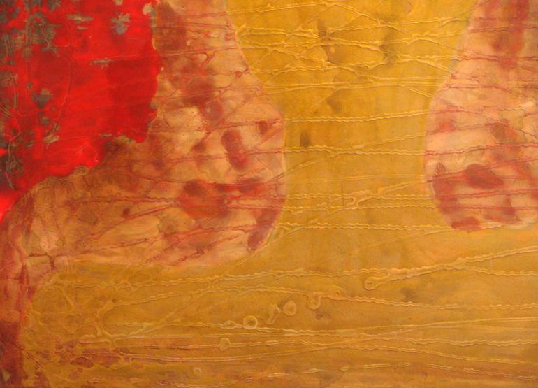 Original Art Deco Abstract Painting by Roman Bordos Bro