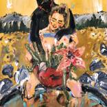 New Mexico Cactus Lover by Katarina Janeckova