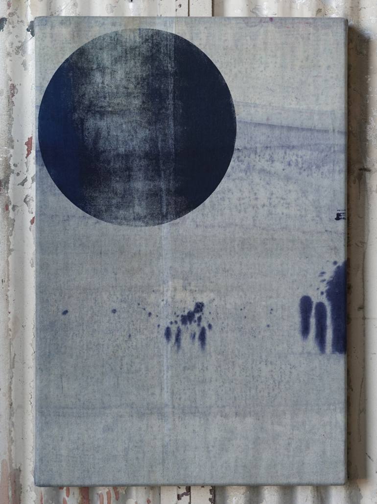 Original Minimalism Abstract Painting by Sasoon Markarian