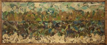 Original Abstract Landscape Collage by Cory Christiansen