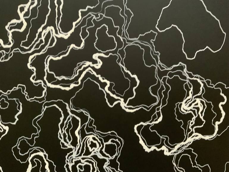 Original Abstract Drawing by Luciana Palazzolo