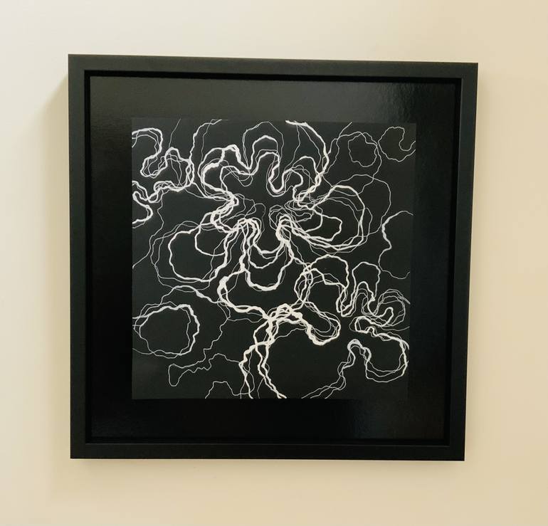 Original Abstract Drawing by Luciana Palazzolo