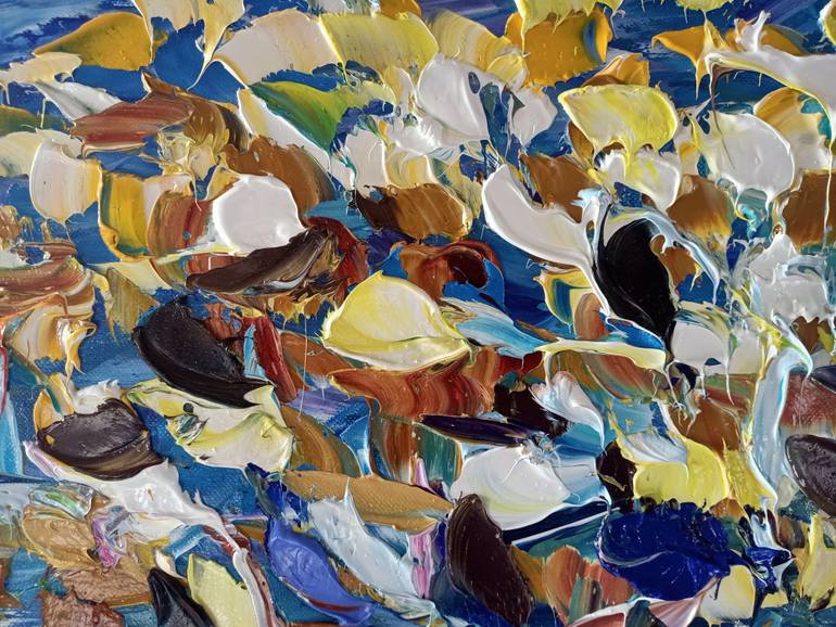 Original Abstract Painting by Antonino Puliafico