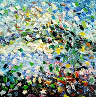 Original Impressionism Abstract Paintings by antonino Puliafico