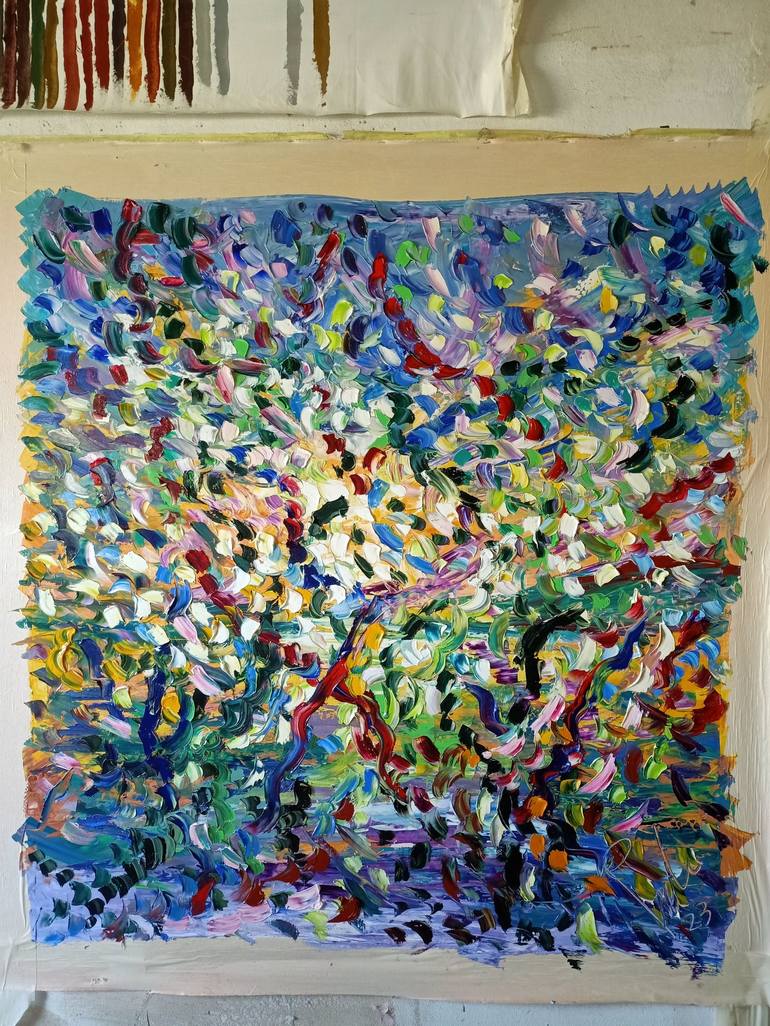 Original Abstract Painting by antonino Puliafico